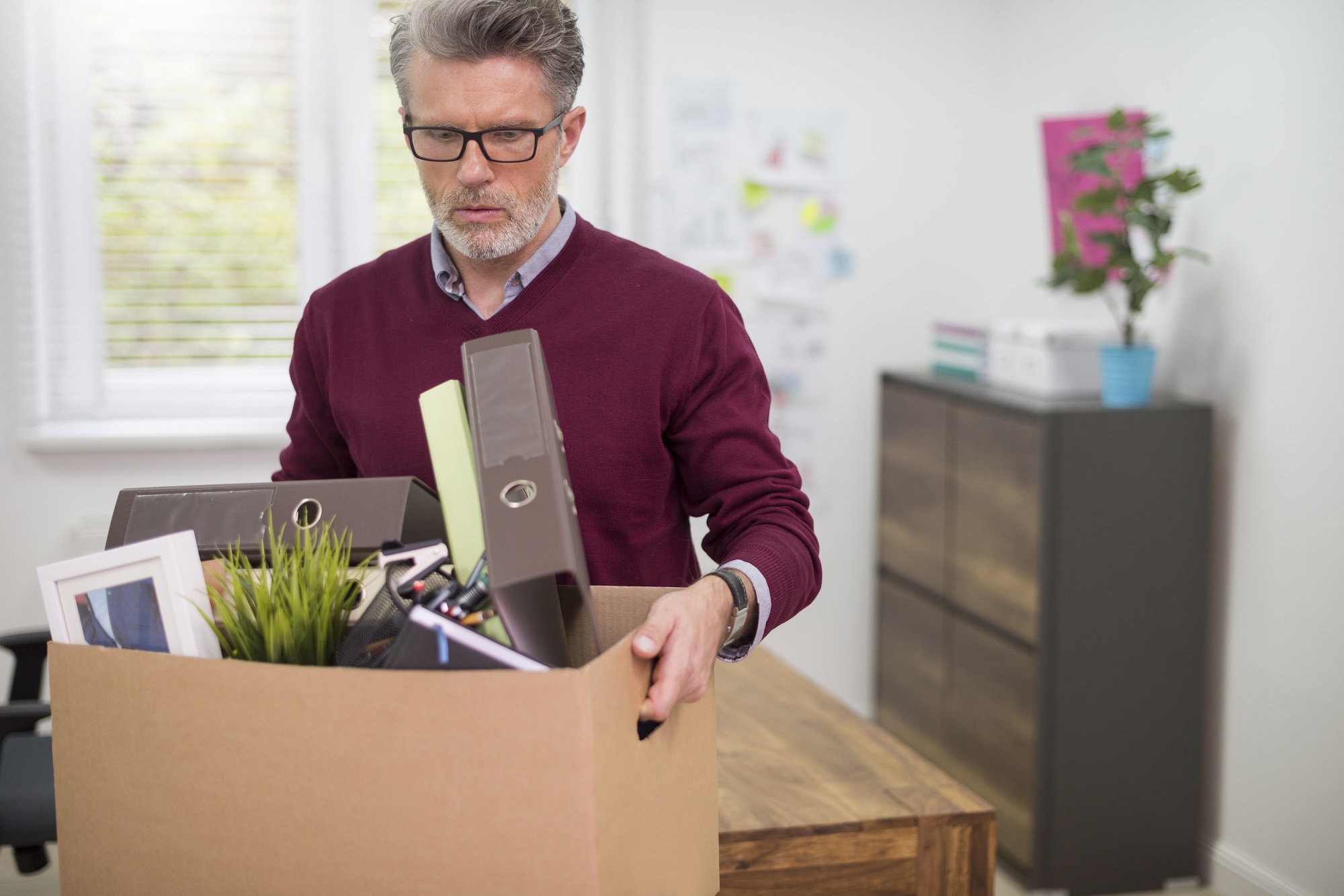 Negative emotions because of being fired